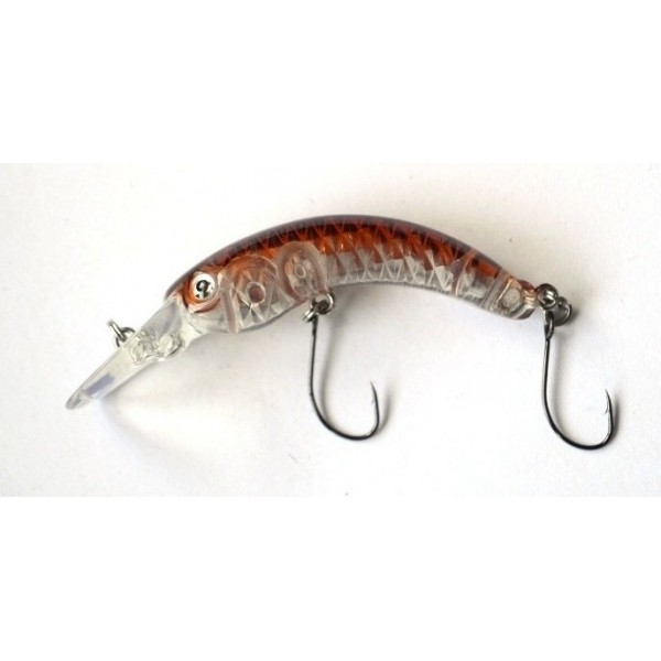 Воблер на хижу рибу, EOS Boomerang F, 42мм, вага 3,0г, заглиблення 0-0,7м, колір №233